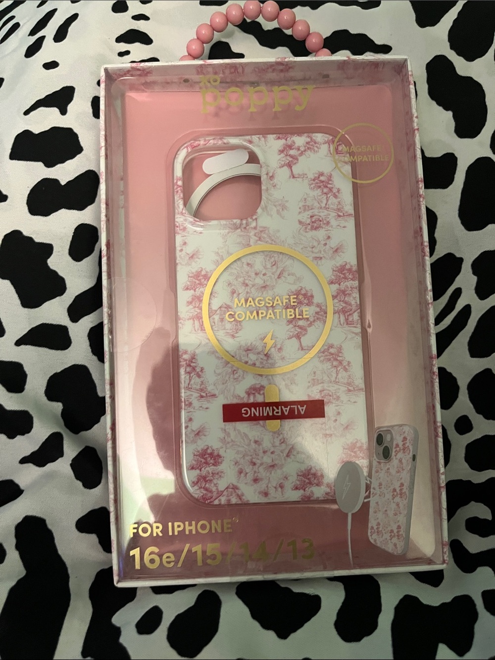 poppy Pink MagSafe-Compatible iPhone Case by poppy for IPhone 16e/15/14/13